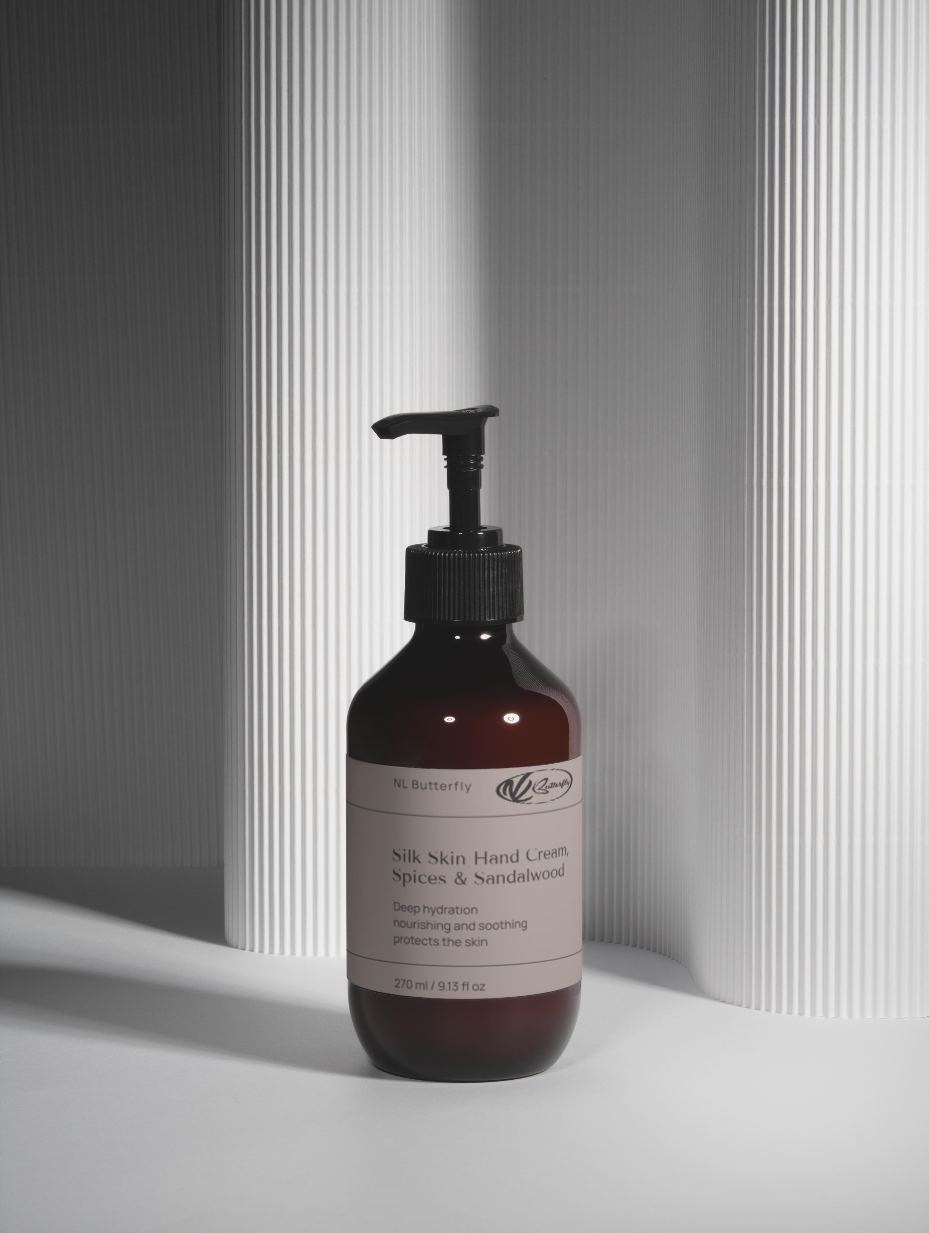 Krem do rąk Silk Skin, przyprawy i drzewo sandałowe